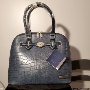 Large Dome Satchel Handbag NWT